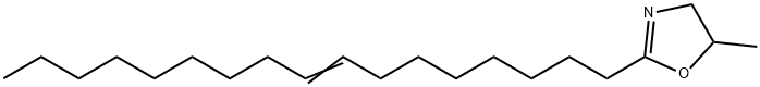 2-(8-ヘプタデセニル)-5-メチル-2-オキサゾリン 化学構造式