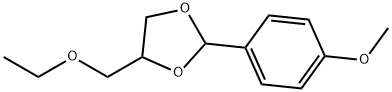 4-(ethoxymethyl)-2-(4-methoxyphenyl)-1,3-dioxolane Structure