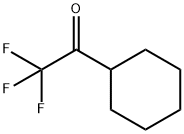 1-シクロヘキシル-2,2,2-トリフルオロエタノン 化学構造式