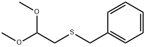 2,2-dimethoxyethylsulfanylmethylbenzene Structure
