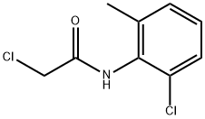 2-氯-N-(2-氯-6-甲基苯基)乙酰胺 结构式