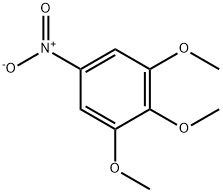 1,2,3-トリメトキシ-5-ニトロベンゼン 化学構造式
