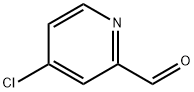 4-クロロピリジン-2-カルバルデヒド 化学構造式