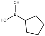 环戊基硼酸, 63076-51-7, 结构式