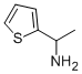 1-(2-チエニル)エタンアミン 化学構造式