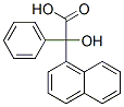 2-hydroxy-2-naphthalen-1-yl-2-phenyl-acetic acid 结构式