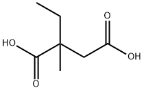 2-乙基-2-甲基丁二酸 结构式