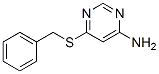 6-benzylsulfanylpyrimidin-4-amine 结构式