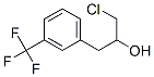 1-chloro-3-[3-(trifluoromethyl)phenyl]propan-2-ol 结构式