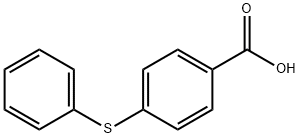 4-(苯基硫代)苯甲酸 结构式