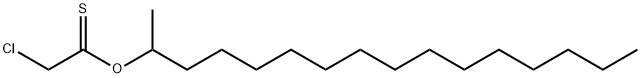 2-chloro-1-hexadecylsulfanyl-ethanone 结构式