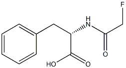 2-[(2-fluoroacetyl)amino]-3-phenyl-propanoic acid 结构式