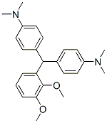 4-[(2,3-dimethoxyphenyl)-(4-dimethylaminophenyl)methyl]-N,N-dimethyl-a niline 结构式