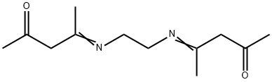 N,N'-Ethylenebis(4-oxo-2-pentanimine) 结构式
