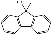 9-メチル-9H-フルオレン-9-オール 化学構造式