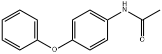 N-(4-フェノキシフェニル)アセトアミド 化学構造式