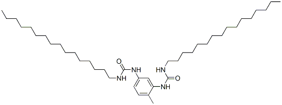 1-hexadecyl-3-[5-(hexadecylcarbamoylamino)-2-methyl-phenyl]urea 结构式
