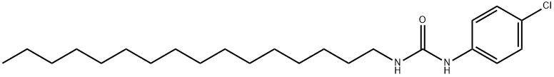3-(4-chlorophenyl)-1-hexadecyl-urea 结构式