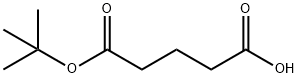 5-tert-butoxy-5-oxopentanoic acid Struktur