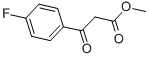 4-氟苯甲酰乙酸甲酯 结构式