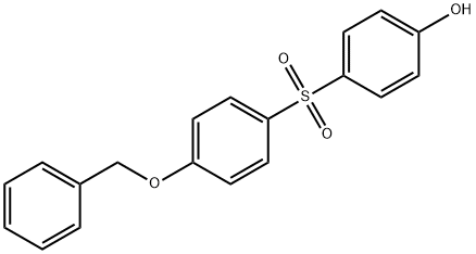 4-[(4-Benzyloxyphenyl)sulfonyl]phenol Structure