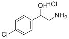 2-AMINO-1-(4-CHLORO-PHENYL)-ETHANOL HCL Structure