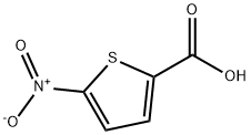 5-硝基噻吩-2-甲酸, 6317-37-9, 结构式