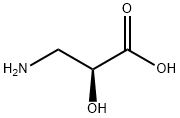 (S)-2-羟基-3-氨基丙酸, 632-13-3, 结构式