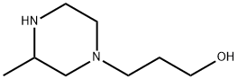 1-Piperazinepropanol,3-methyl-(6CI,9CI) Structure