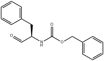 CBZ-D-PHENYLALANINAL Struktur