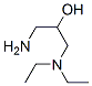 1-amino-3-diethylaminopropan-2-ol Structure