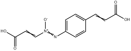 4,4'-NNO-Azoxybiscinnamic acid Structure