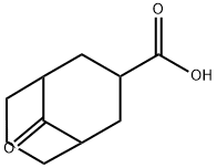 9-オキソビシクロ[3.3.1]ノナン-3-カルボン酸 化学構造式