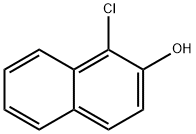 1-氯-2-萘酚, 633-99-8, 结构式