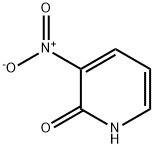 2-ヒドロキシ-3-ニトロピリジン 化学構造式