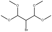 2-ブロモ-1,1,3,3-テトラメトキシプロパン 化学構造式