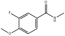 Benzamide, 3-fluoro-4-methoxy-N-methyl- (9CI) 结构式