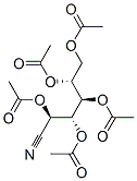 D-マンノノニトリルペンタアセタート 化学構造式