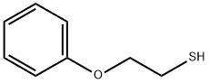 2-苯氧基乙硫醇 结构式