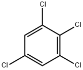 1,2,3,5-テトラクロロベンゼン 化学構造式