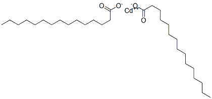 ビスペンタデカン酸カドミウム 化学構造式