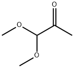 ピルビンアルデヒドジメチルアセタール 化学構造式