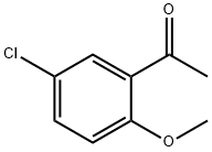 5-氯-2-甲氧基苯乙酮 结构式