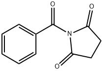 N-ベンゾイルスクシンイミド 化学構造式
