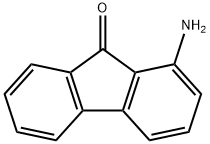 1-アミノ-9H-フルオレン-9-オン 化学構造式