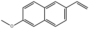 6-メトキシ-2-ビニルナフタレン 化学構造式