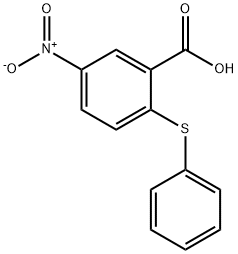 5-nitro-2-phenylsulfanyl-benzoic acid Structure