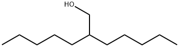 2-ペンチル-1-ヘプタノール 化学構造式