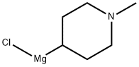 1-Methylpiperdin-4-ylmagnesium chloride, 0.50 M in THF Struktur