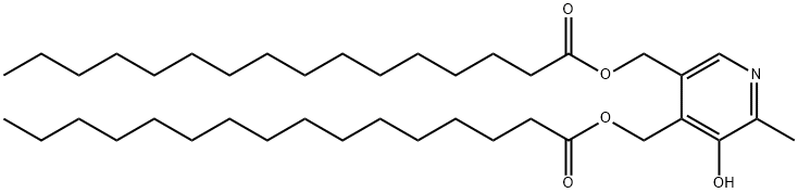 Pyridoxine dipalmitate Struktur